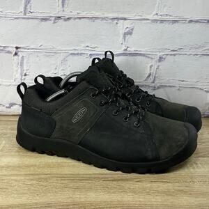 Keen Citizen Black Waterproof Hiking Shoes Men's Size 13 Outdoor Trail Low Top